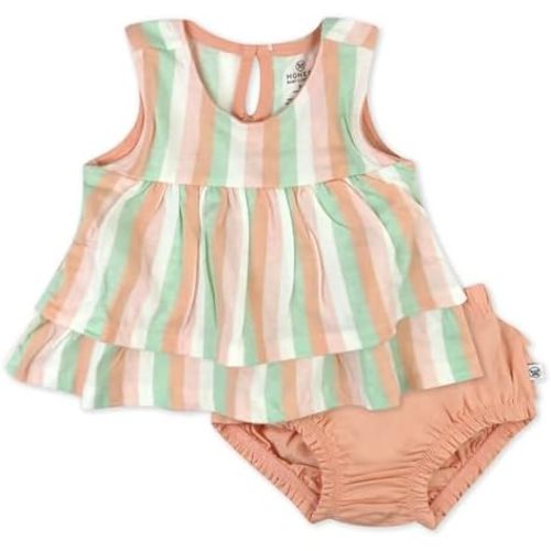 2-Piece Flutter Tee, Dress w/ Ruffle (12 months)