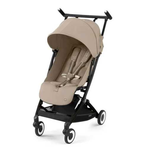 Poussette Libelle - Noir / Amande Beige - Cybex – CLÉMENT