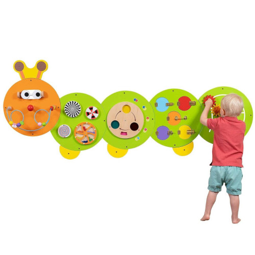 Caterpillar Sensory Wall Panel Toy