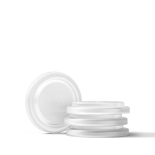 milk storage discs: secure & convenient - 4-Pack | mōmi