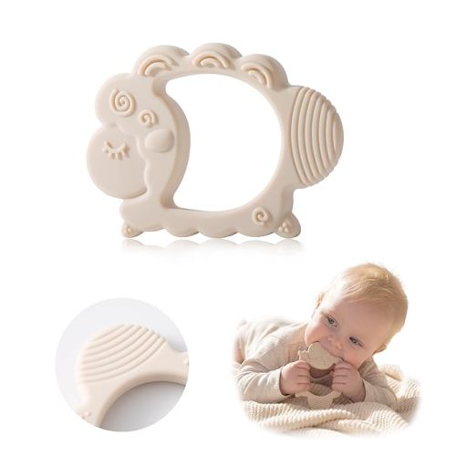 Moonkie Koala Baby Teether & 360° Silicone Toothbrush, Teething Toy, 3M+