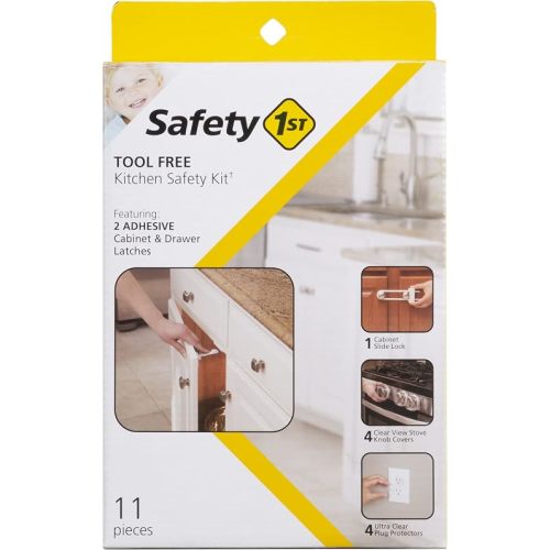 Safety 1st Tool Free Kitchen Safety Kit, White