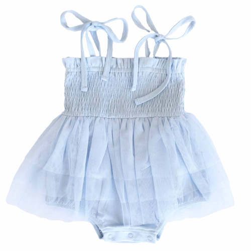 Smocked Tutu Bodysuit