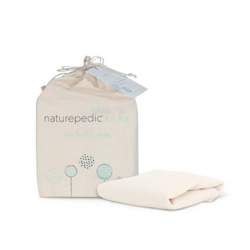 Naturepedic Breathable Crib Mattress Cover - MINI