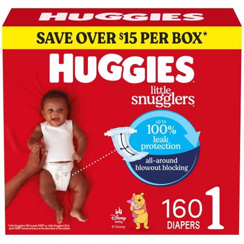 Huggies Little Snugglers Fragrance Free Baby Diapers