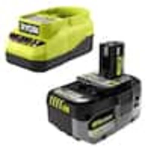 RYOBI ONE+ 18V Lithium-Ion HIGH PERFORMANCE Starter Kit with 4.0 Ah Battery and Charger PSK0114