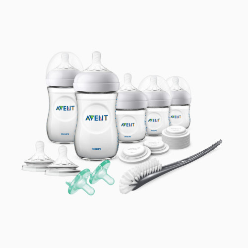 Natural Baby Bottle Gift Set - Clear - set of 5