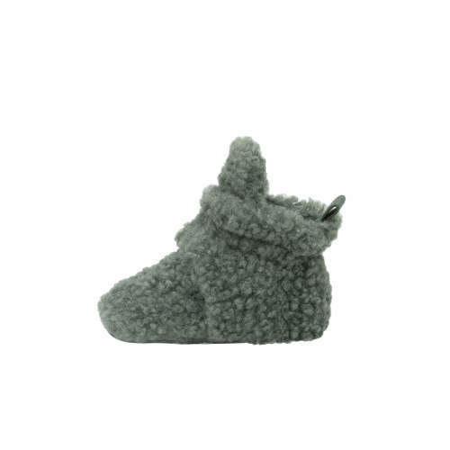 Sherpa Snap Booties Olive – Robeez