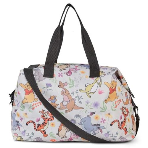 Disney Tote Duffel Bag Mickey Mouse Friends All Over Print Weekender Travel