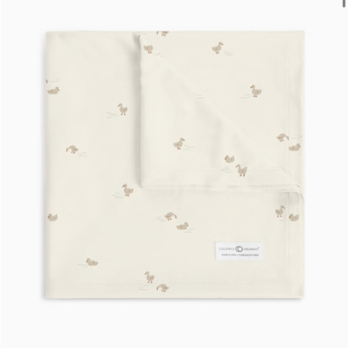 Swaddle Blanket | Duck / Oat + Chai