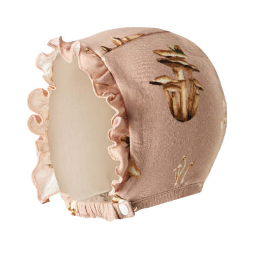 Mushroom Organic Cotton Bonnet Hat