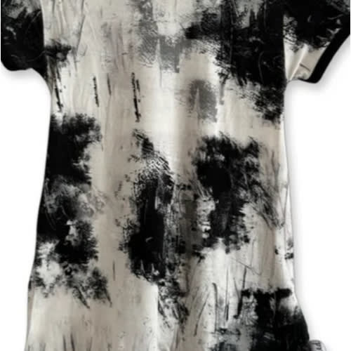 Caden & Crew Black Art Shorty Romper