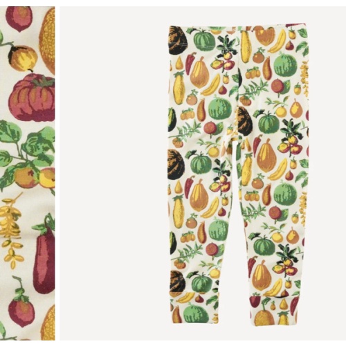 cuffed legging | veggie garden | bamboo