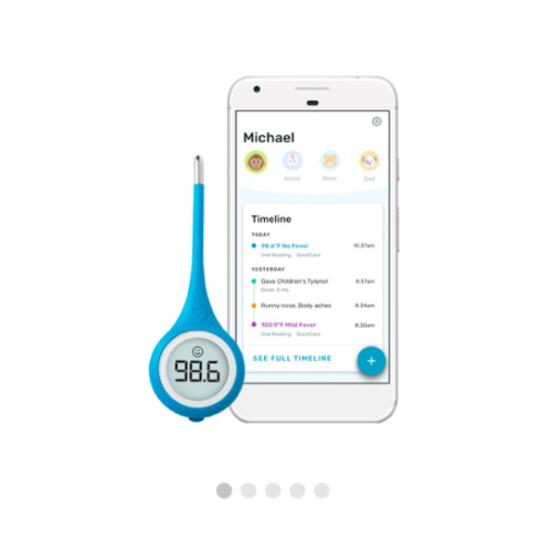 Kinsa QuickCare Bluetooth® Smart Thermometer | Kinsa Health