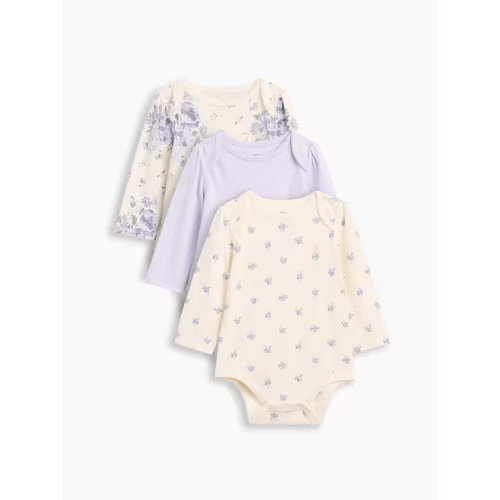Baby First Favorites Organic Cotton Bodysuit (3-Pack)