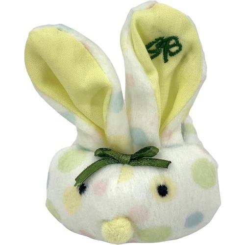 Stephan Baby Boo Bunnie Comfort Toy and Boo Cube, Multi Dot, 4 Inch