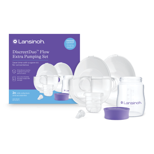 DiscreetDuo™ Flow Extra Pumping Set