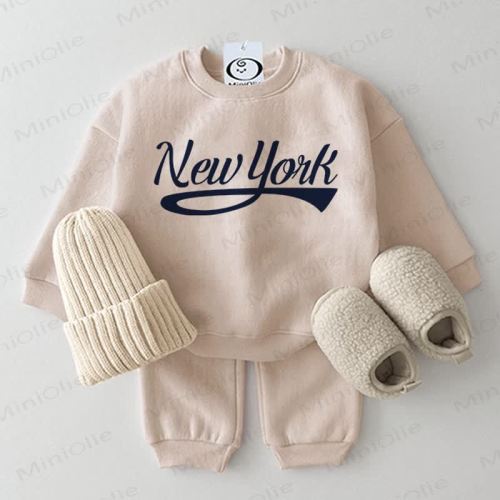 NEW YORK Baby Beige 2-piece Set