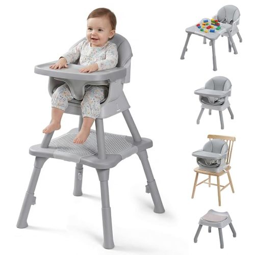 Mallify 8 in 1 High Chairs for Babies and Toddlers, Baby Feeding Chair