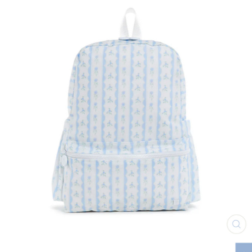 Backpack - Ribbon Floral Blue