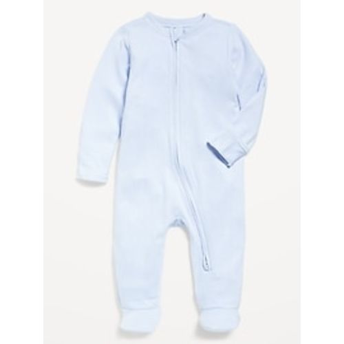 Unisex Sleep & Play 2-Way-Zip Footed One-Piece for Baby | Old Navy