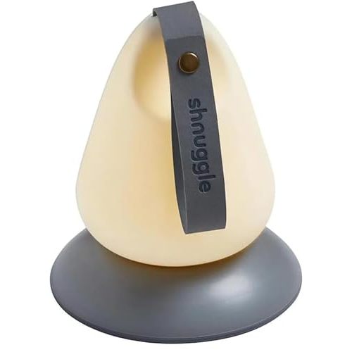 Shnuggle Moonlight Night Light | Sleep-Friendly Portable Baby & Toddler Bedside Lamp with Thermometer