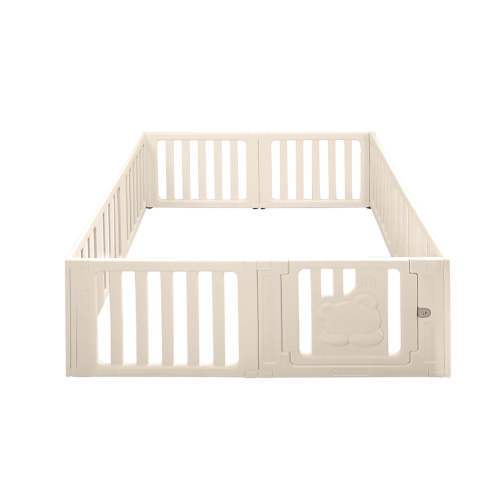 Bopeep Kids Playpen for Toddler with Safety Gate and Lock - 10 Panels