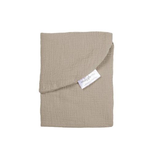 Snuggle Me Organic Curve Lounger Muslin Cover - Birch