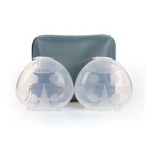 Haakaa: Ladybug Silicone Breast Milk Collector - 2 Collectors with Blue Storage Bag (150ml)