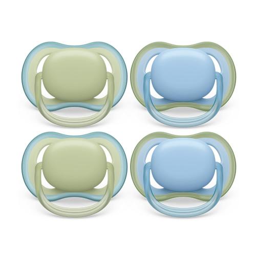 Philips Avent Ultra Air Pacifier, 0-6 Months (4 Pack)