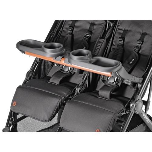 Attachable Double Stroller Snack Tray | Bombi Gear