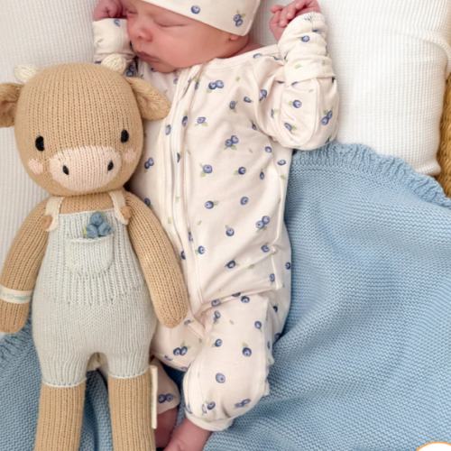 Zip Romper | Blueberries