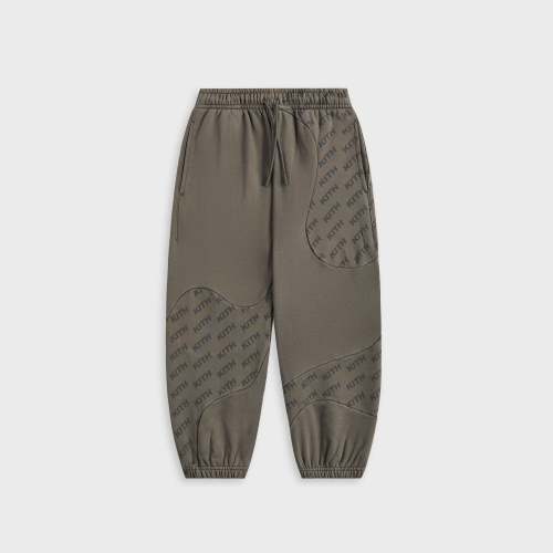 Kith Kids Blocked Monogram Nelson Sweatpant - Fuel - 3T