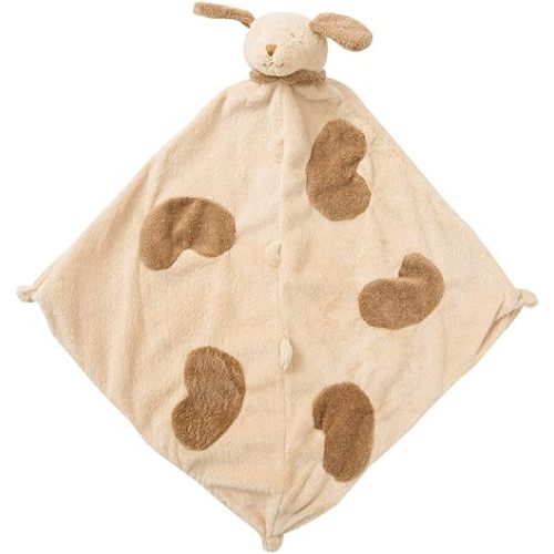 Angel Dear - Light Brown Puppy, Blankie 10.2 x 10.2 x 0.2 Inch