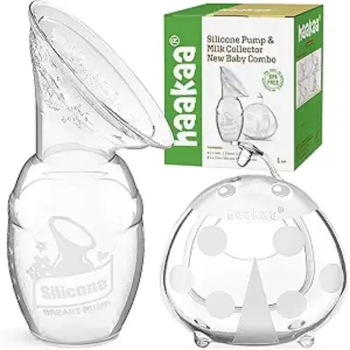 haakaa Manual Breast Pump and Ladybug Milk Collector