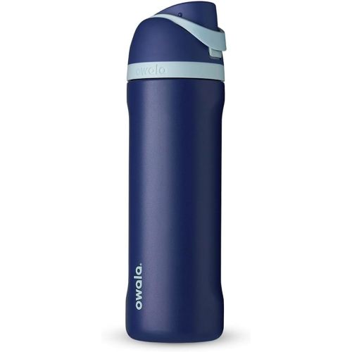 Owala Harry Potter FreeSip Insulated Stainless Steel Water Bottle with Straw, BPA-Free Sports Water Bottle, Great for Travel, 24 Oz, Ravenclaw