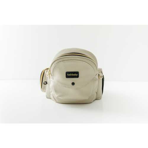 Tushbaby Hip Carrier - in Vegan Leather Cream