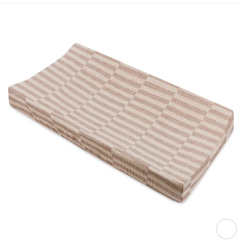 Babyletto Quilted Changing Pad Cover In GOTS Certified Organic Muslin Cotton | Modern Nursery™