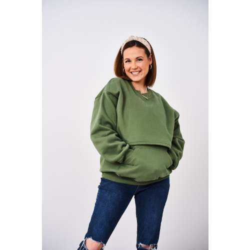 Latched Mama 635 Snuggle-Up Nursing Pullover
