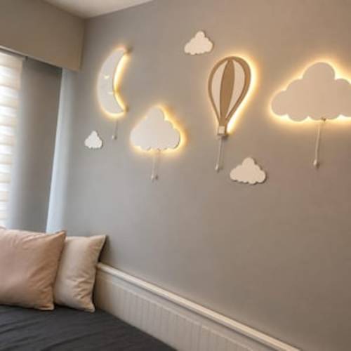 Nursery night light decor