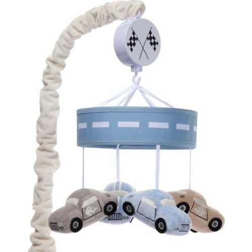 Little Racer Musical Car/Transportation Baby Crib Mobile Soother Toy