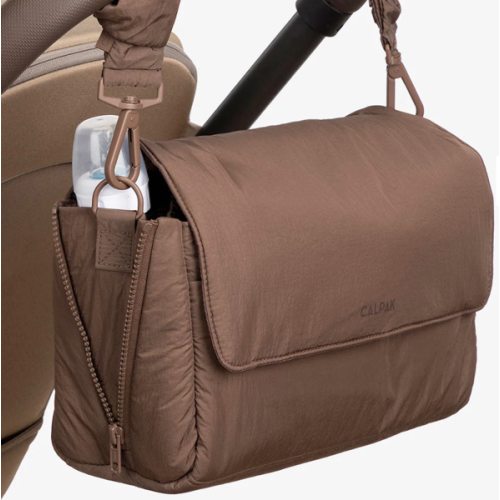 Stroller Caddy Crossbody - HAZELNUT