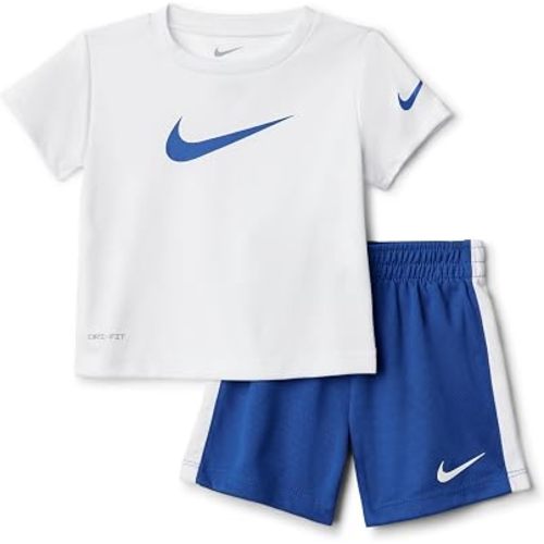 Amazon.com: Dri-Fit Swoosh T-Shirt and Mesh Shorts 2-Piece Outfit Set: Clothing, Shoes & Jewelry