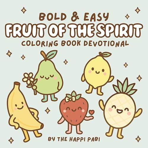 Fruit of the Spirit - Coloring Book Devotional for Kids