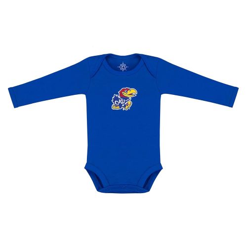 Creative Knitwear College Baby Infant Long Sleeve Bodysuit - Team Logo, Multiple Colors, Unisex (0-9 Months)