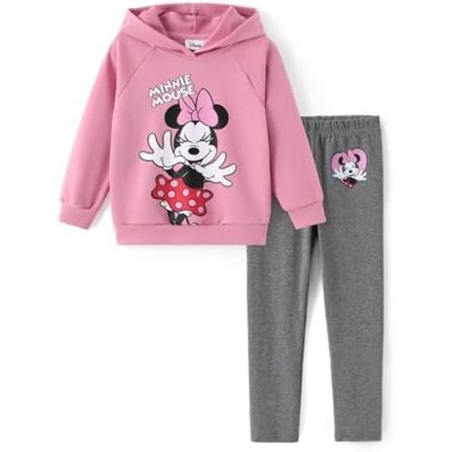 Disney Princess Toddler Girls Clothes Long Sleeve Hoodies and Leggings Clothing Sets Fall Casual Pullover Tracksuit