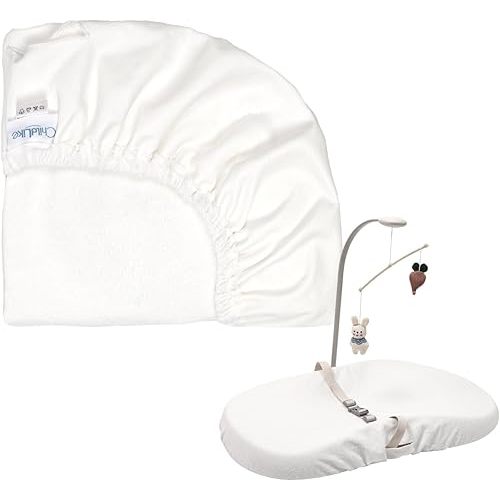 2-Pack Waterproof Changing Pad Cover,Soft Baby Nursery Diaper Changing Pad Sheets,Contour Changing Pads Liners,Change Pad Cover,Ultra-Soft & Breathable,Fits Skip Hop,Keekaroo Peanut,Machine Washable