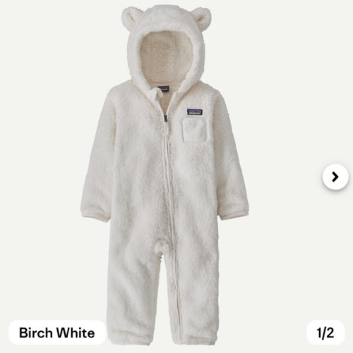 Patagonia Baby Furry Friends Fleece Bunting