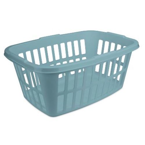 1.5 Bu Laundry Basket Pewter Aqua - Brightroom™