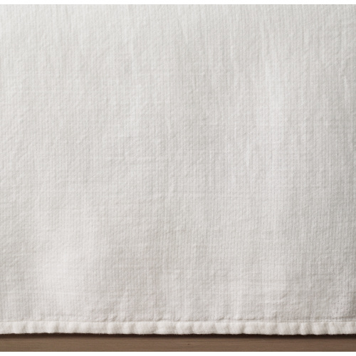 Washed Cotton Gauze Crib Skirt